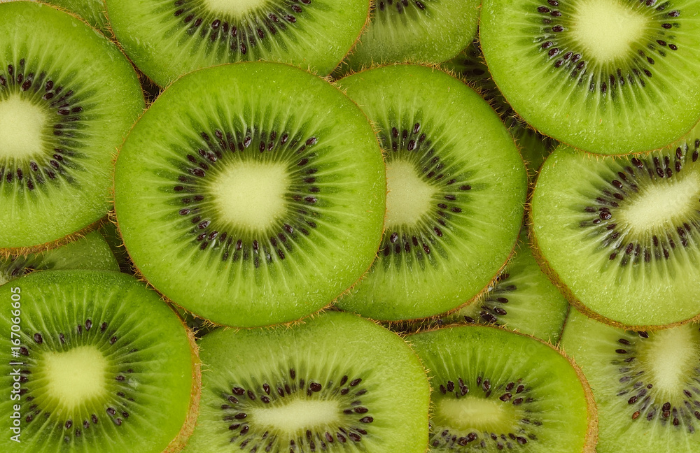 beautiful kiwi fruit slices background beautiful kiwi fruit slices background