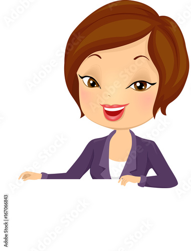 Girl Business Blank Board