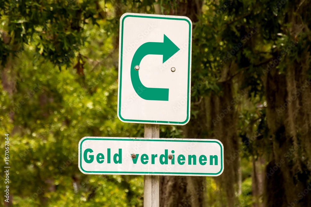 Schild 273 - Geld verdienen
