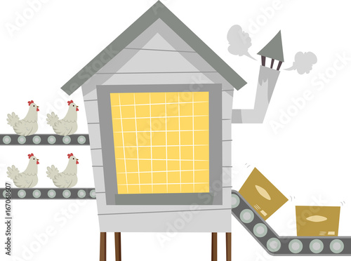 Chicken Processing Factory