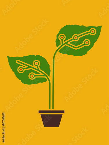 Plant Technology Concept