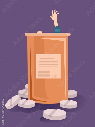 Drug Abuse Hand Help