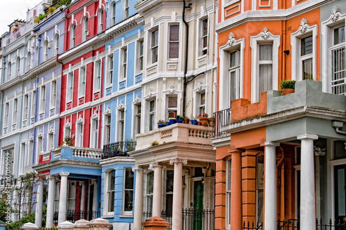 Photography portobello road london street colorful buildings