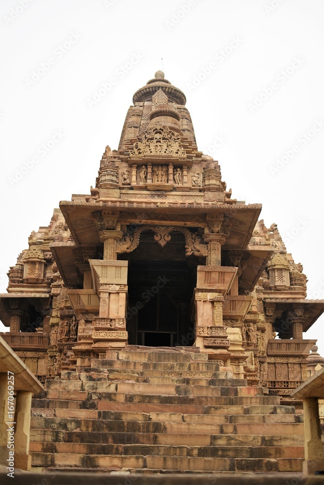 The Lakshmana Temple, Khajuraho, India The Lakshmana Temple, Khajuraho, India