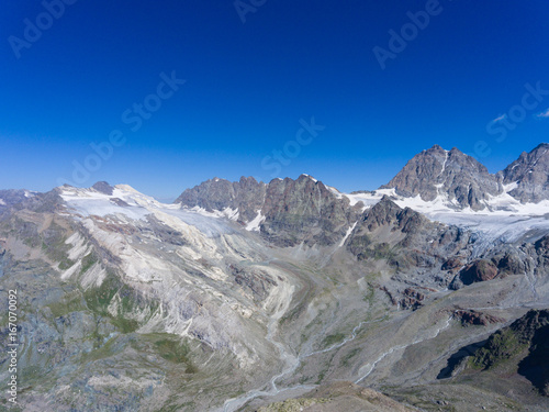Melting glacier in Valtellina - Glacier of Scerscen (Valmalenco)