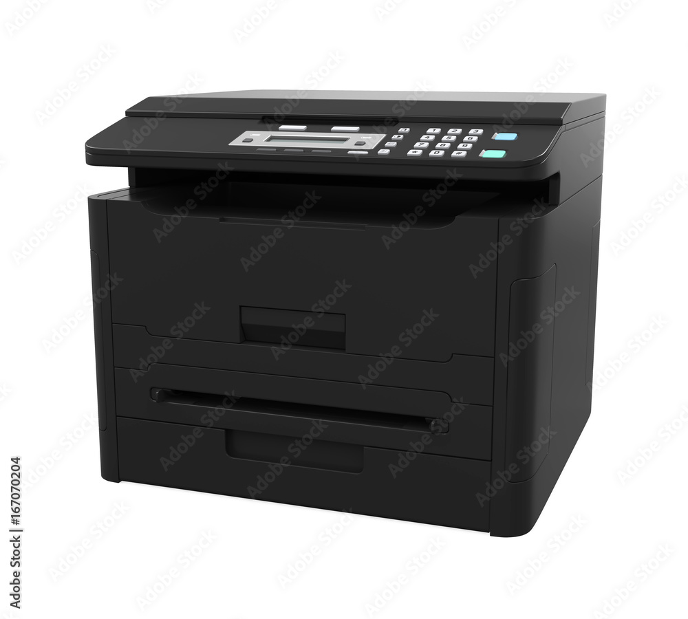 Laser Printer Isolated Laser Printer Isolated