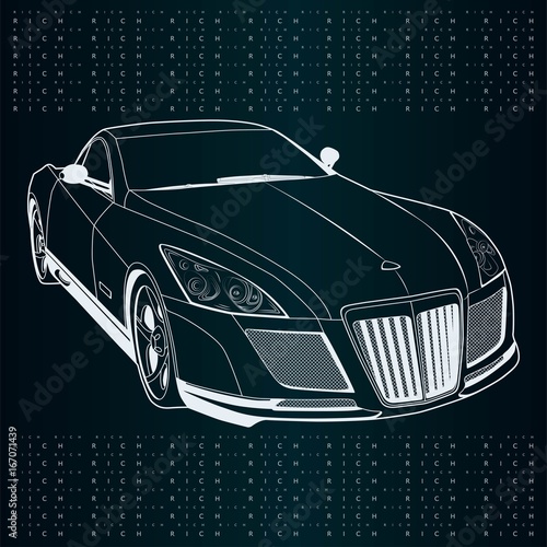 Эксклюзивная, красивая машина.
Exclusive, beautiful car.