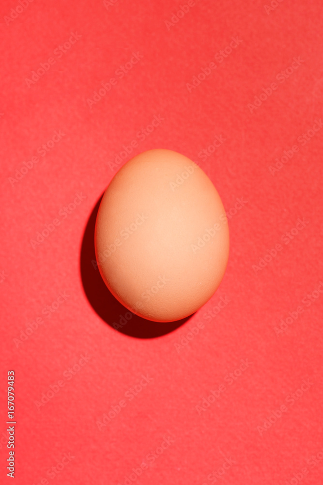 Top view of traditional red easter eggs on red background. Top view of traditional red easter eggs on red background.