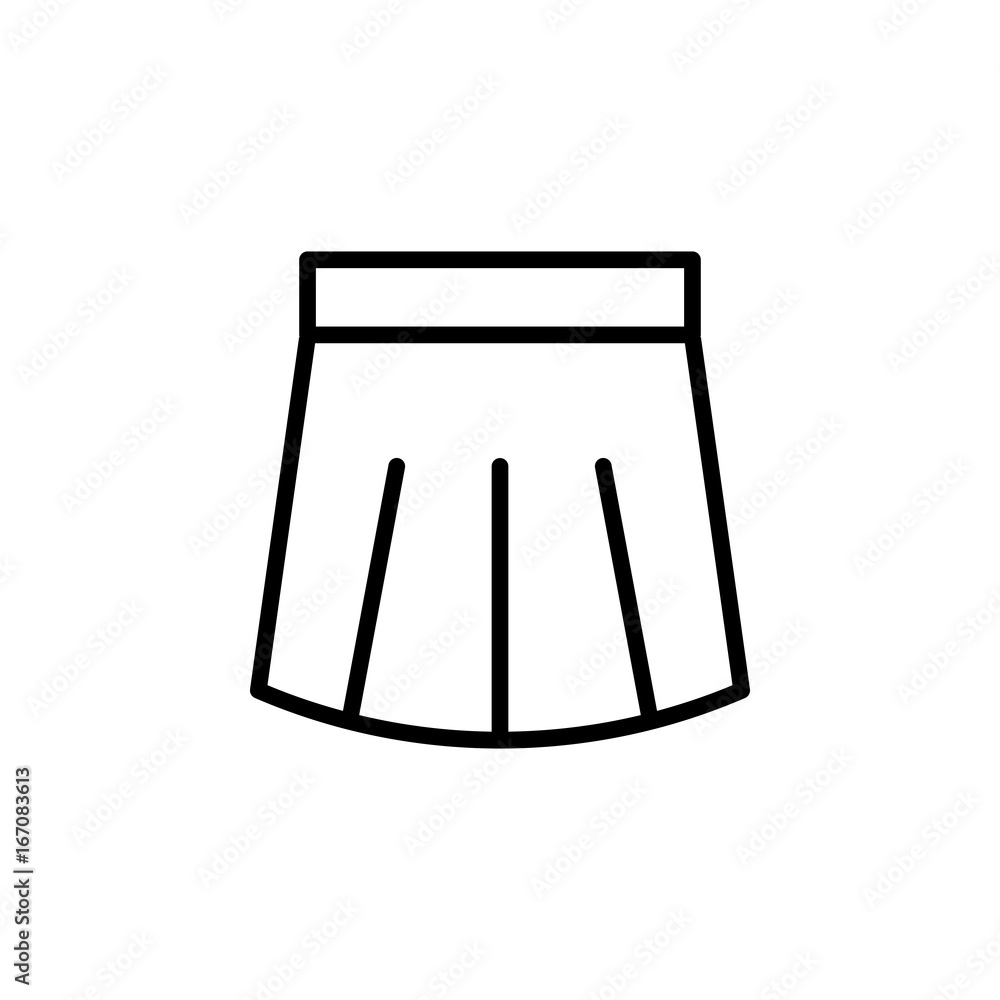 Skirt icon Skirt icon