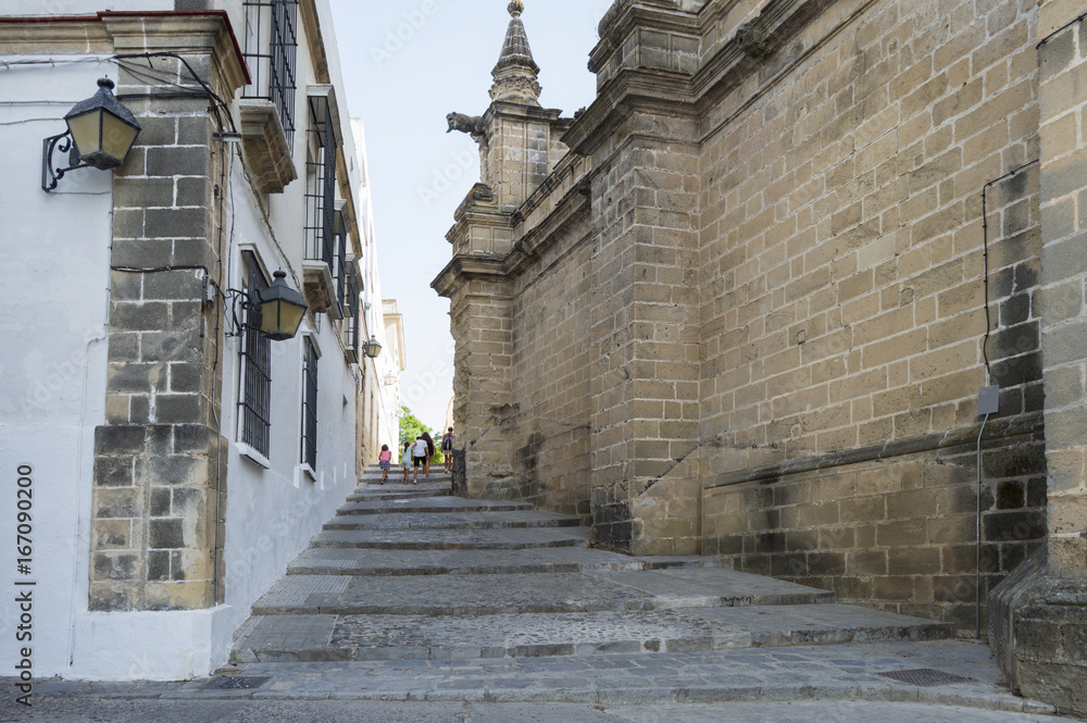 calle Aire , Jerez de la Frontera, junto a la catedral de San Salvador, foto tomada el 7 de agosto, 2017 calle Aire , Jerez de la Frontera, junto a la catedral de San Salvador, foto tomada el 7 de agosto, 2017
