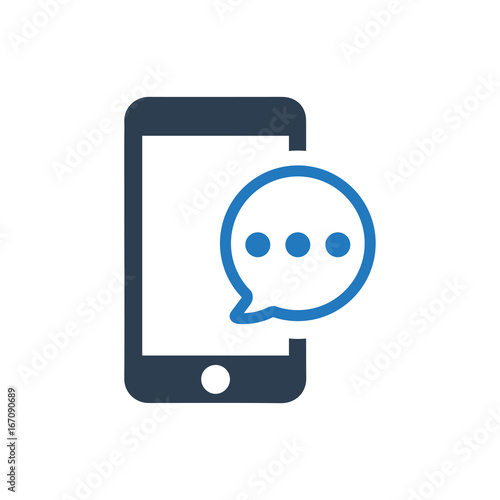 Mobile Chat Icon