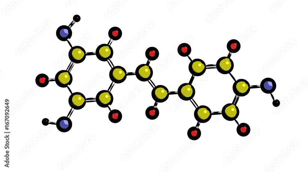 Molecular structure of resveratrol