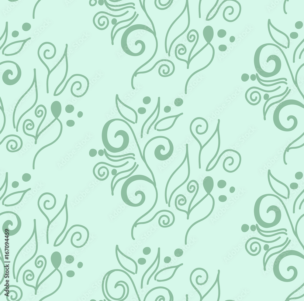 green background with a floral pattern green background with a floral pattern