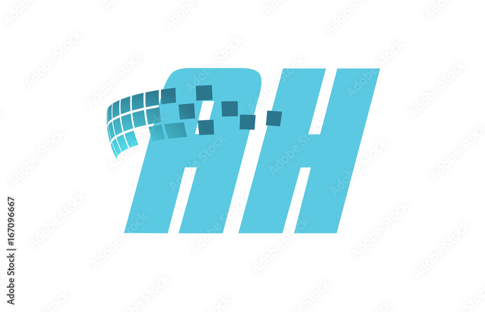 AH Initial Logo for your startup venture AH Initial Logo for your startup venture