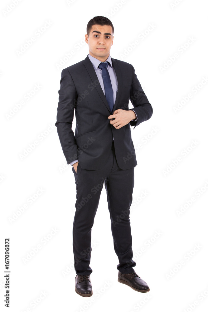 Smiling young businessman Smiling young businessman