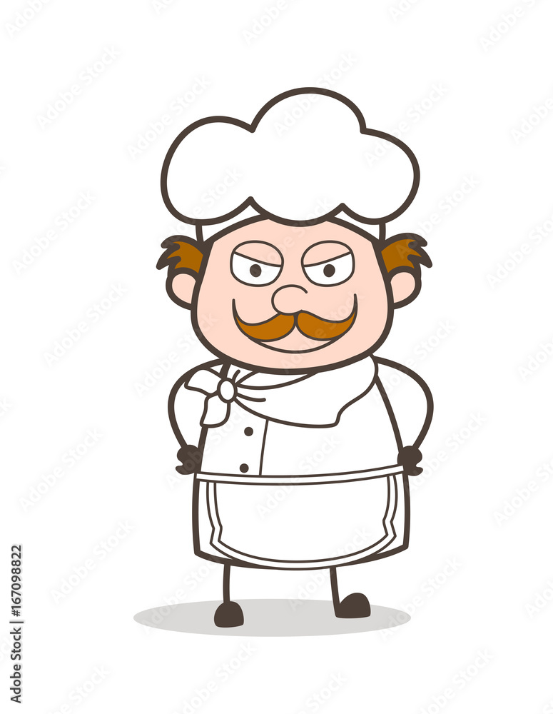 Cartoon Upset Chef Face Expression Cartoon Upset Chef Face Expression