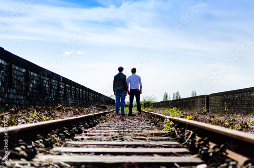 Standing on a Bridge