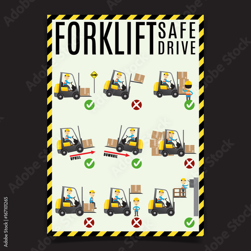 Forklift Safe Drive Set.