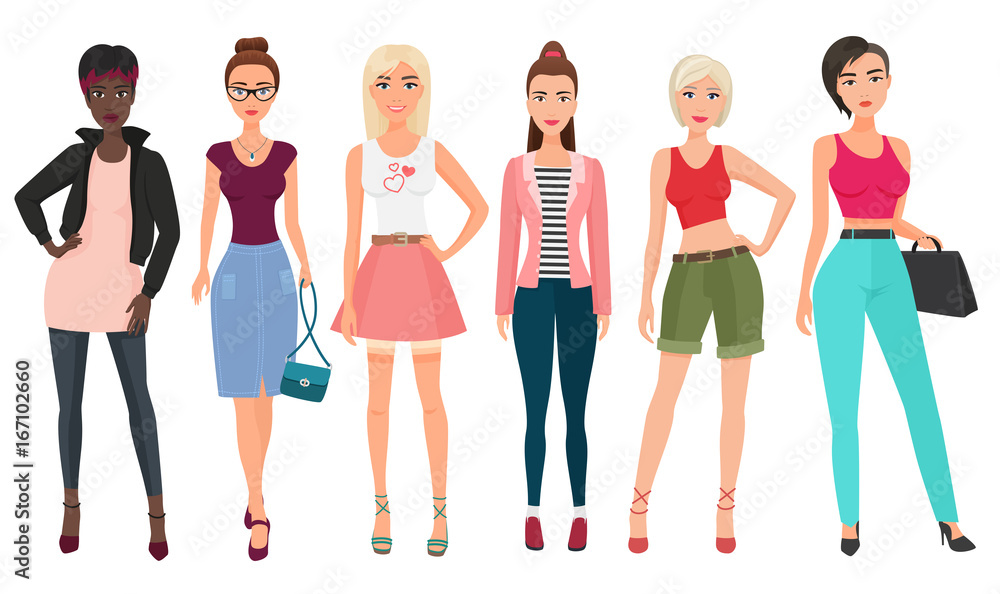 Casual wear teenage girl sales