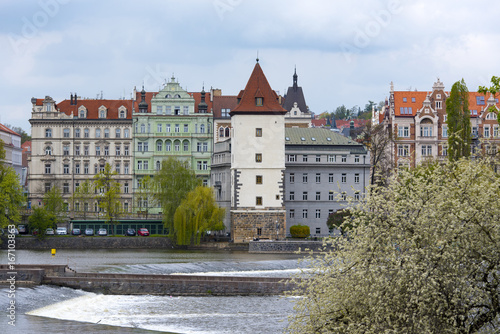 One of the most popular view of an old town of Prague