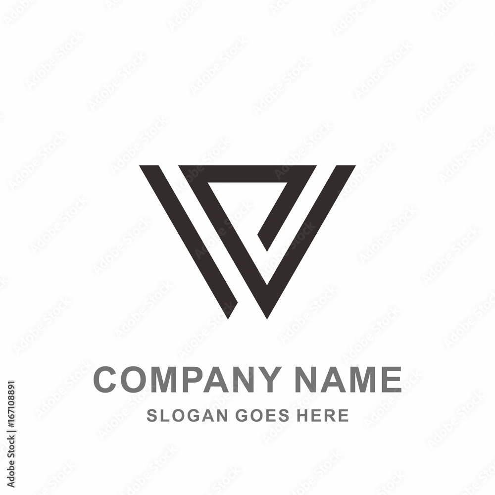 Monogram Letter W Geometric Triangle Architecture Interior Construction Business Company Stock Vector Logo Design Template Monogram Letter W Geometric Triangle Architecture Interior Construction Business Company Stock Vector Logo Design Template