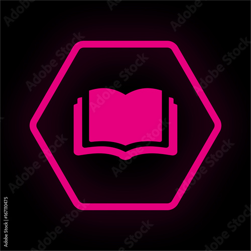 Neon Button Polygon - Buch