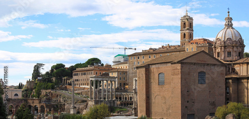 Bilde på lerret Senate House of Julius in Rome
