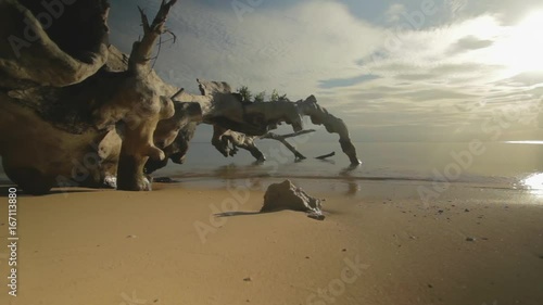 surreal beach at indian ocean Dali like