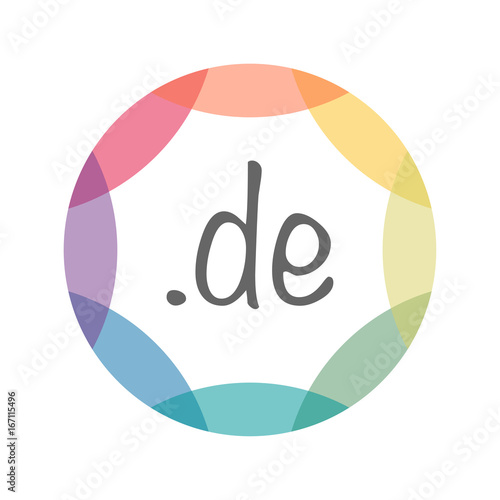 farbiges Icon - de - Weblink