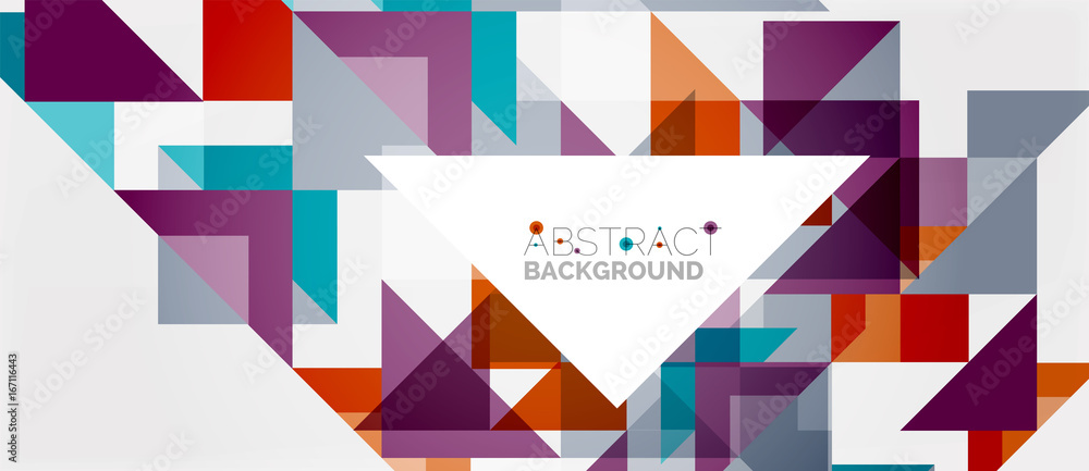 Triangle pattern design background Triangle pattern design background