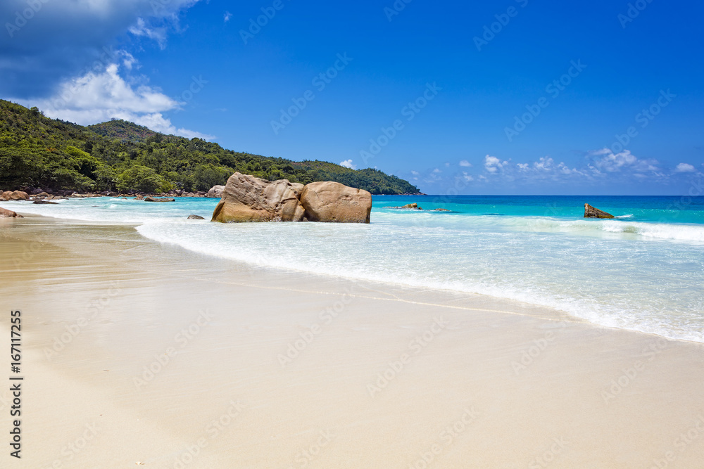 Anse Lazio beautiful beach Seychelles