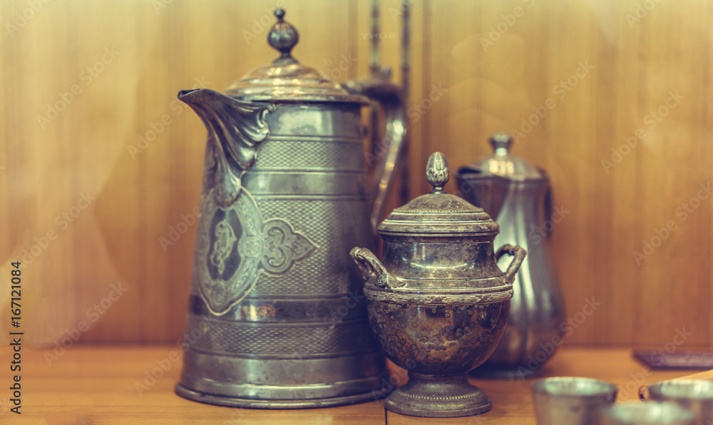 Antique Silver Teapot