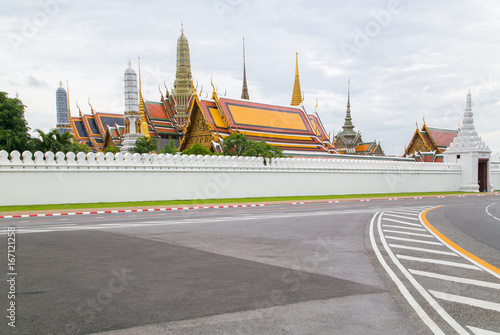 Royal grand palace at Wat Phra Kaew temple, Thailand