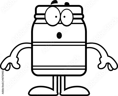 Surprised Cartoon Jar