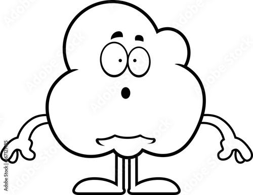 Surprised Cartoon Popcorn