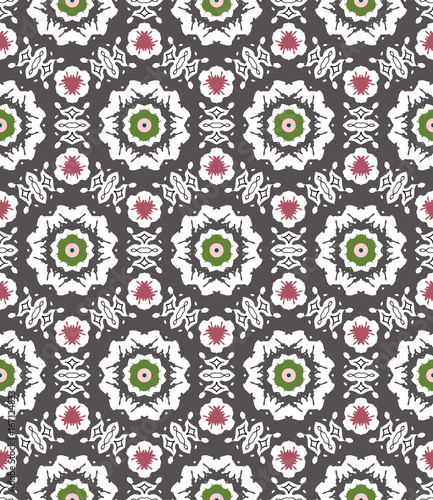 Abstract geometric seamless pattern