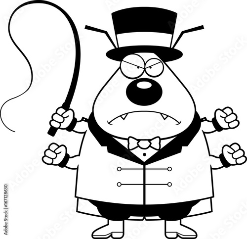 Cartoon Flea Circus Mad
