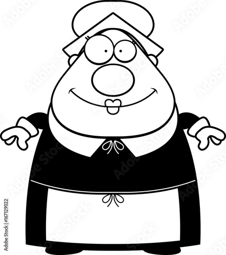 Pilgrim Smiling