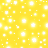 Vector abstract summer colored  seamless pattern with glowing stars 