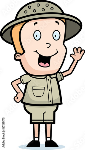 Explorer Waving