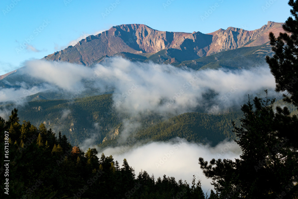 Misty Pikes Peak