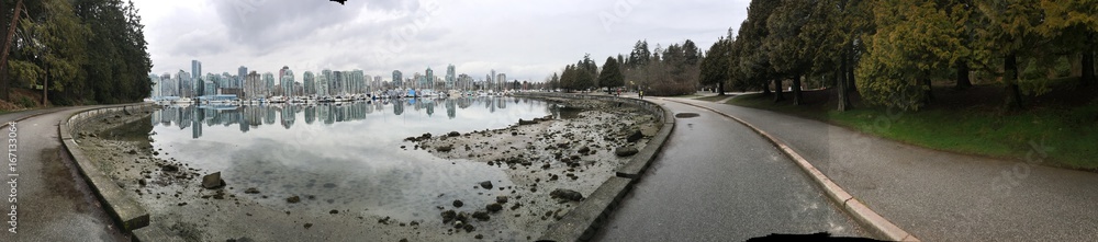 Panorama Vancouver Seawall