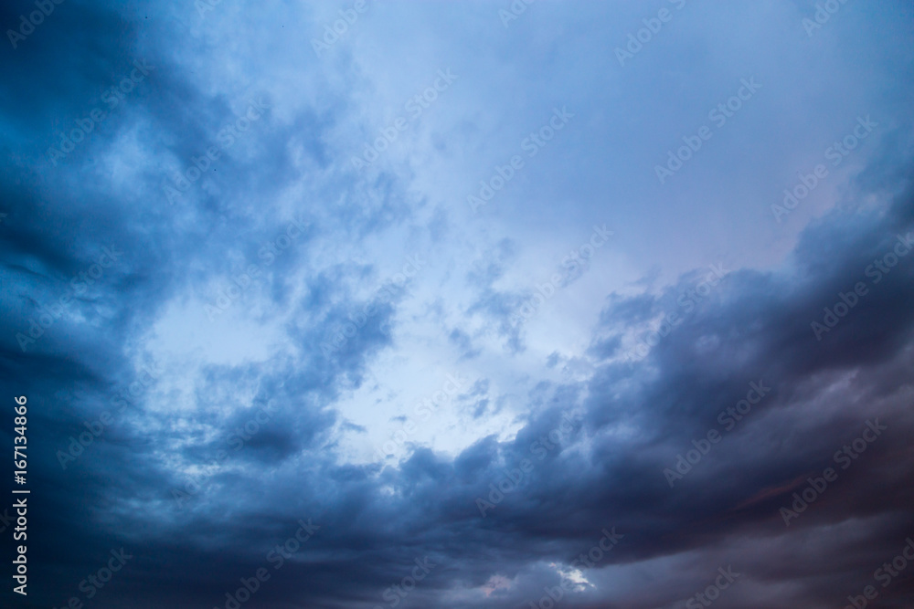 Clouds at sunset as background Clouds at sunset as background
