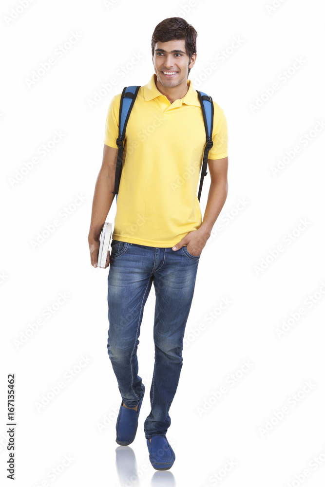 College student smiling College student smiling