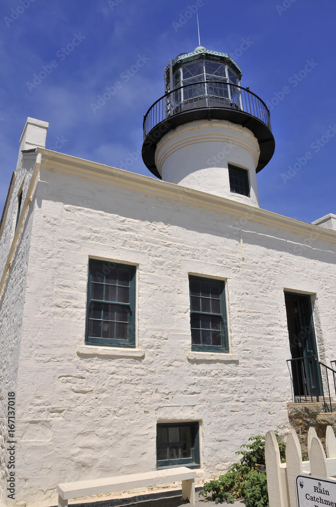 House light at Cabrillo Point