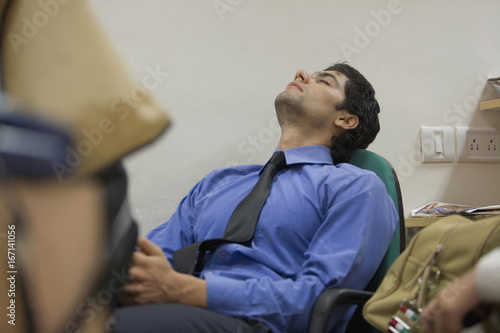 Photography Sleeping in the office