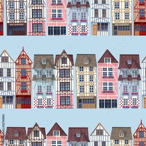 Tapety Wzór starego miasta