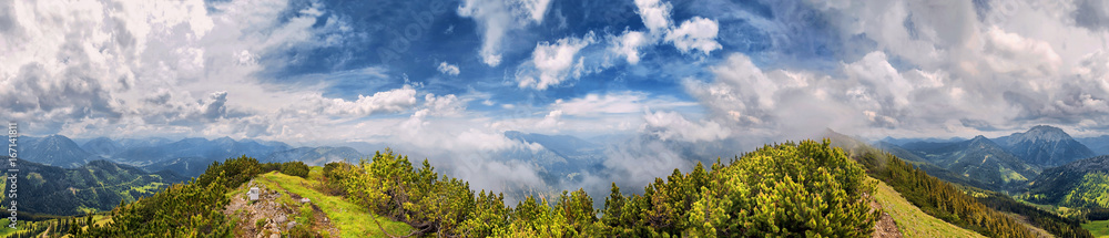 Blaubergkamm 360° Panorama Blaubergkamm 360° Panorama