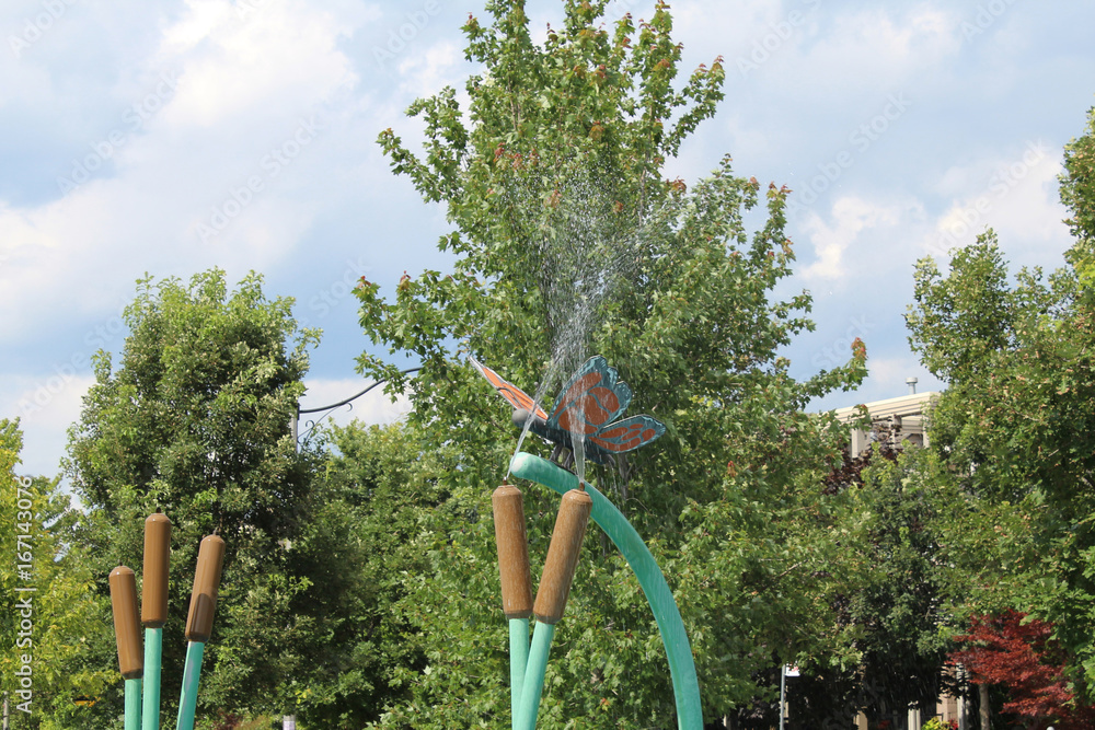 Fototapeta premium Kids splash pad