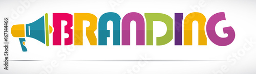 mégaphone mot : branding